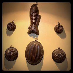 Vintage Coppper Molds